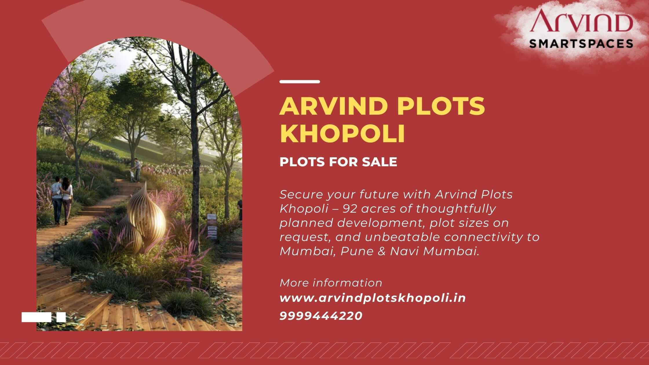 Residential Plots for Sale in Arvind Plots Khopoli – Book Now