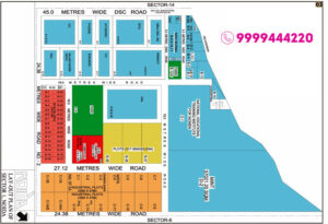 Layout Plan of Sector 1 Noida