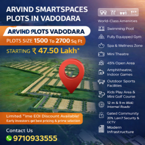 arvind smartspaces plots vadodara golfside plots5