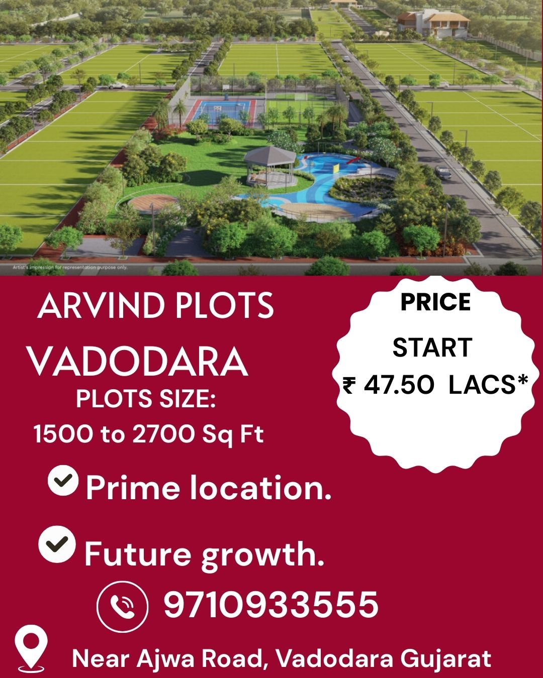 Arvind SmartSpaces Plots Vadodara