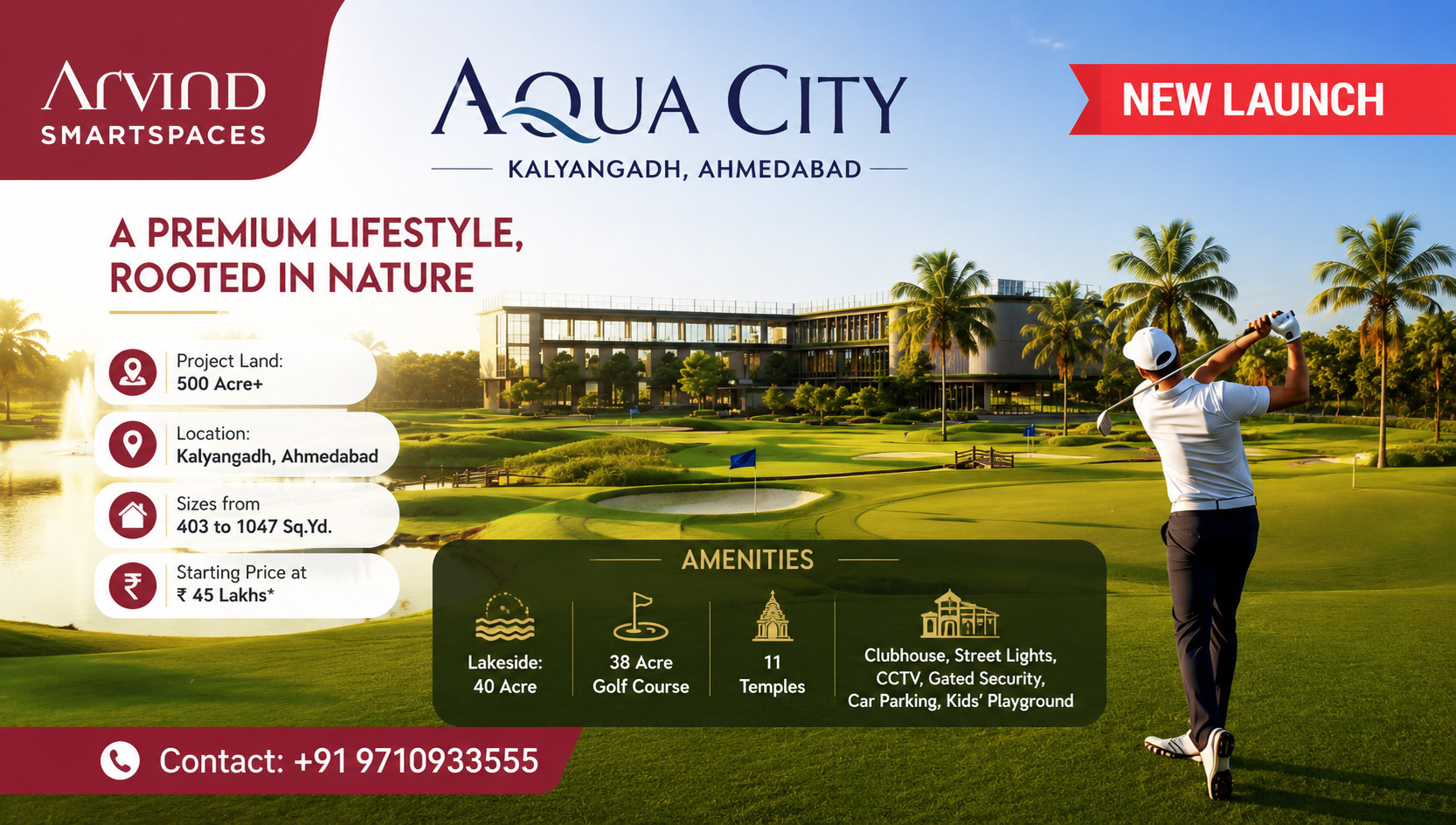 arvind aqua city kalyangadh ahmedabad gof banner arvind aqua city kalyangadh ahmedabad gof banner