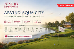 arvind aqua city kalyangadh ahmedabad plots new launch