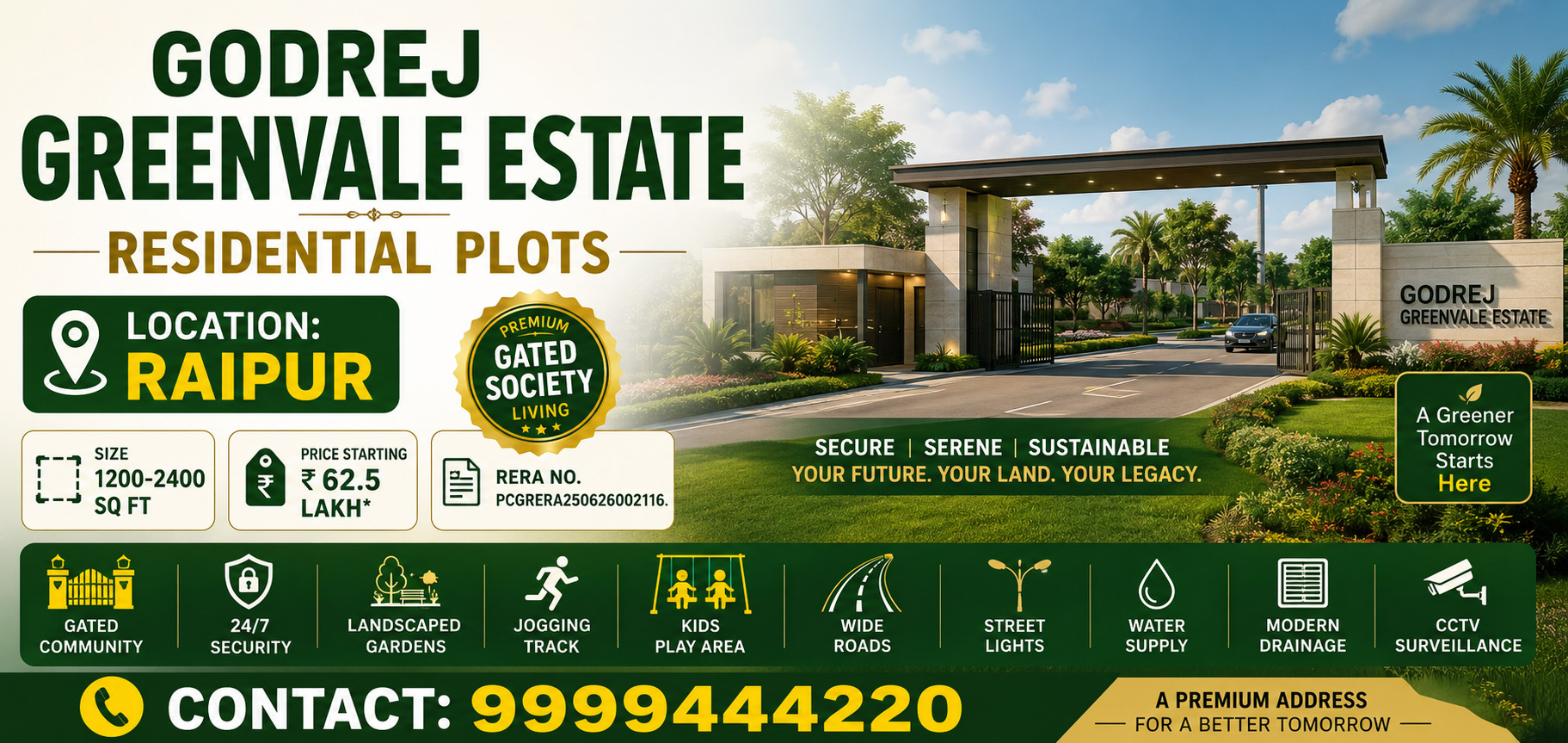 godrej greenvale estate plots raipur photos 2 godrej greenvale estate plots raipur photos
