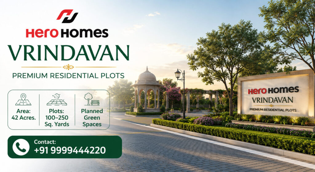 hero homes plots vrindavan