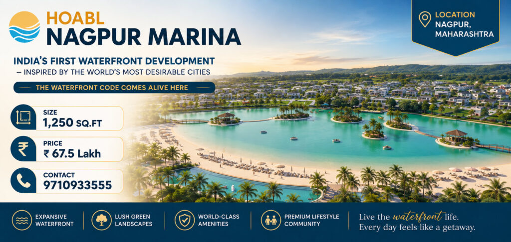 hoabl marina nagpur premium plotted developments