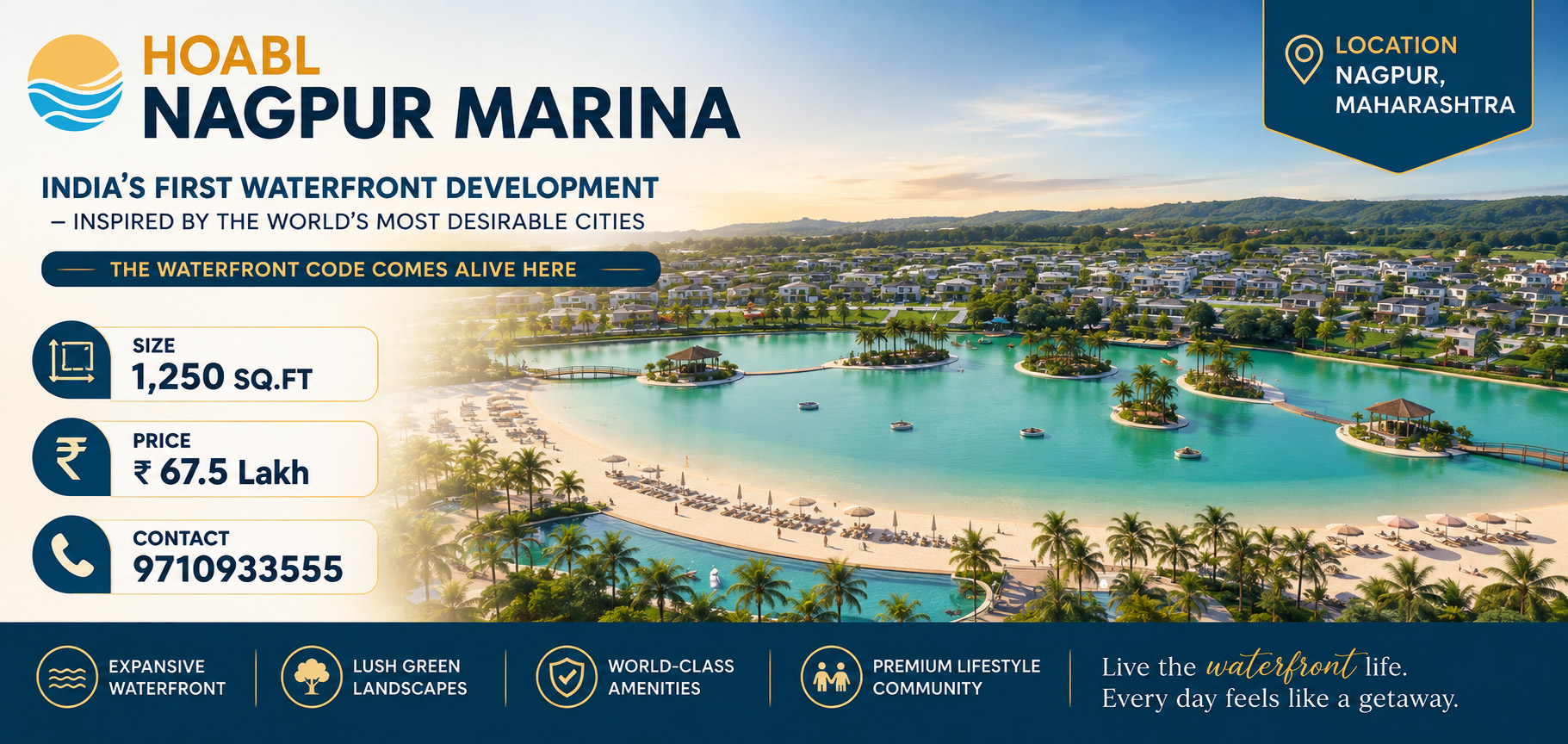 hoabl marina nagpur premium plotted developments