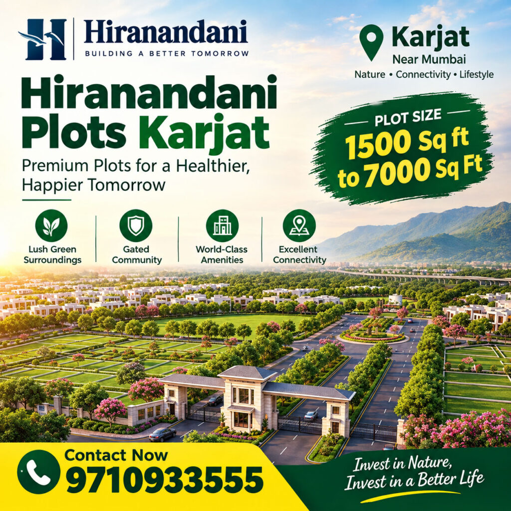 hiranandani karjat plots