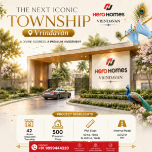 hero homes vrindavan plots new photos viral